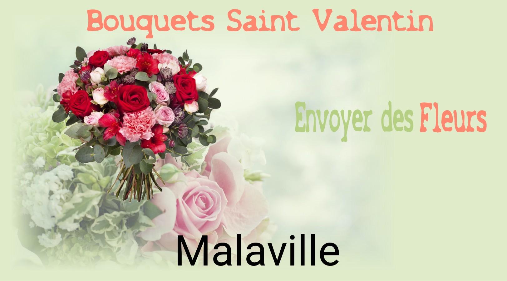 Roses de Saint-Valentin livrées à Malaville